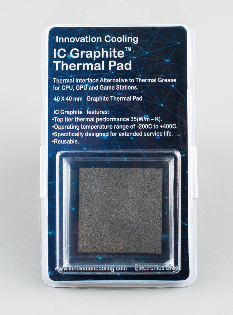 IC Graphite Thermal Pad 40mmX40mm Innovation Cooling