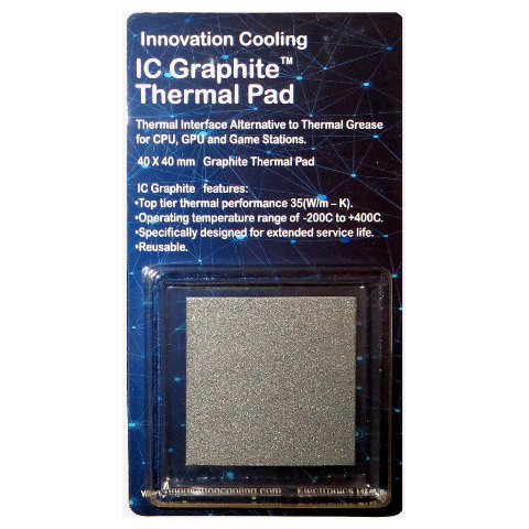 Test : un pad thermique réutilisable au graphite, efficace ?